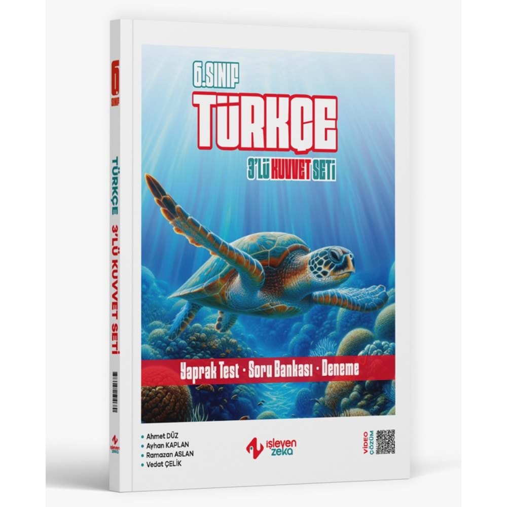 İşleyen Zeka 6.Sinif 3 Lü Kuvvet Türkçe - 25-26