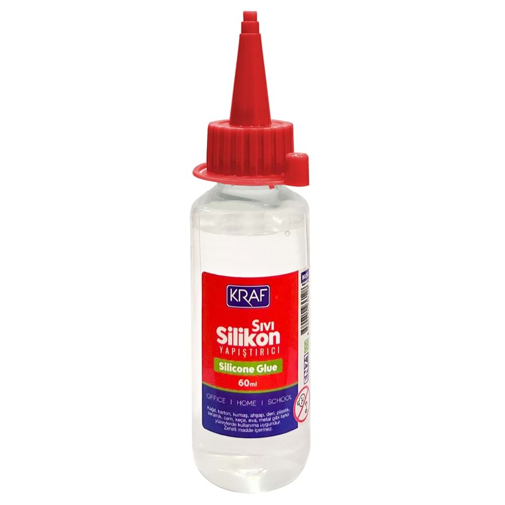 Kraf Yapıştırıcı Sıvı Silikon 60 Ml.