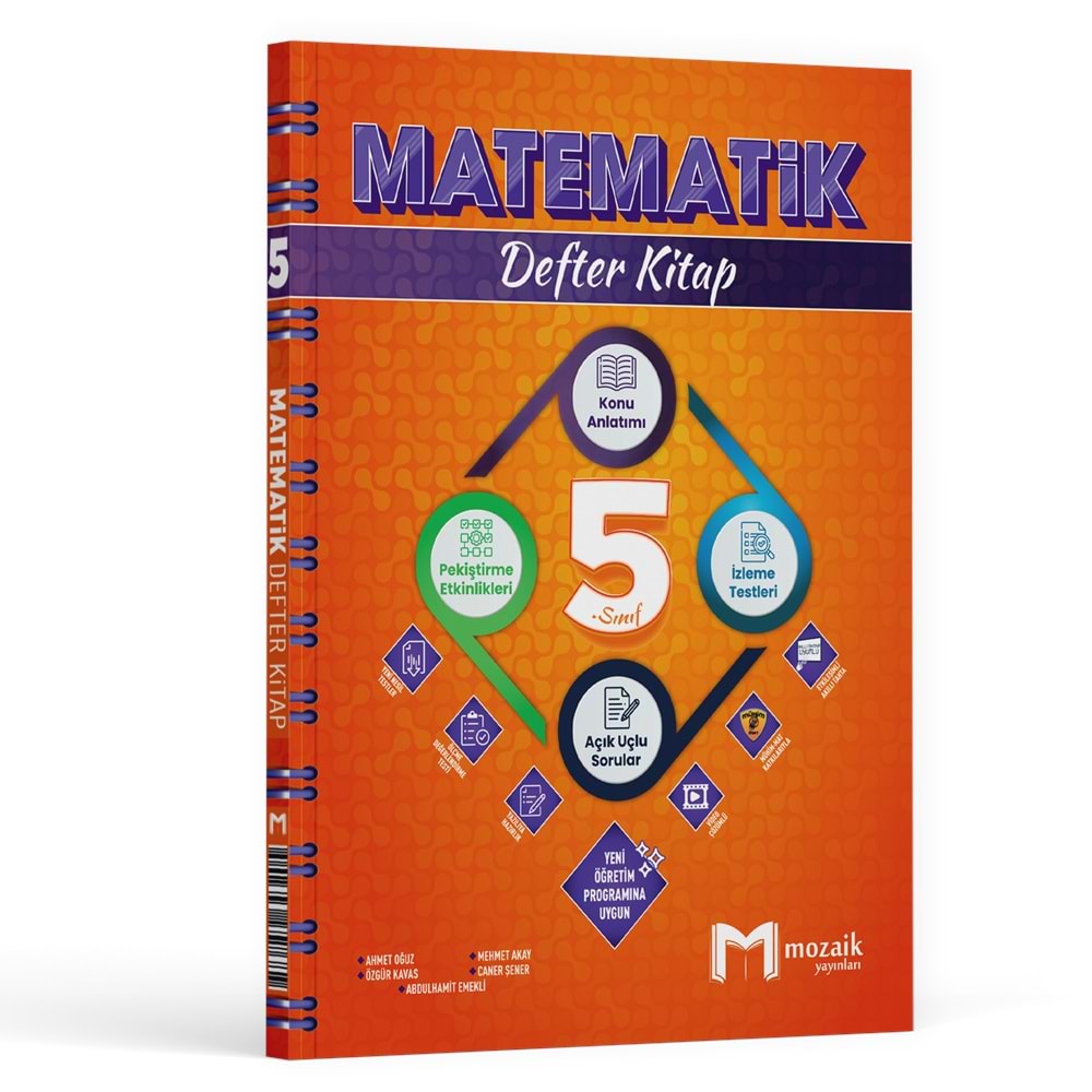 5.Sınıf Mozaik Defter Matematik
