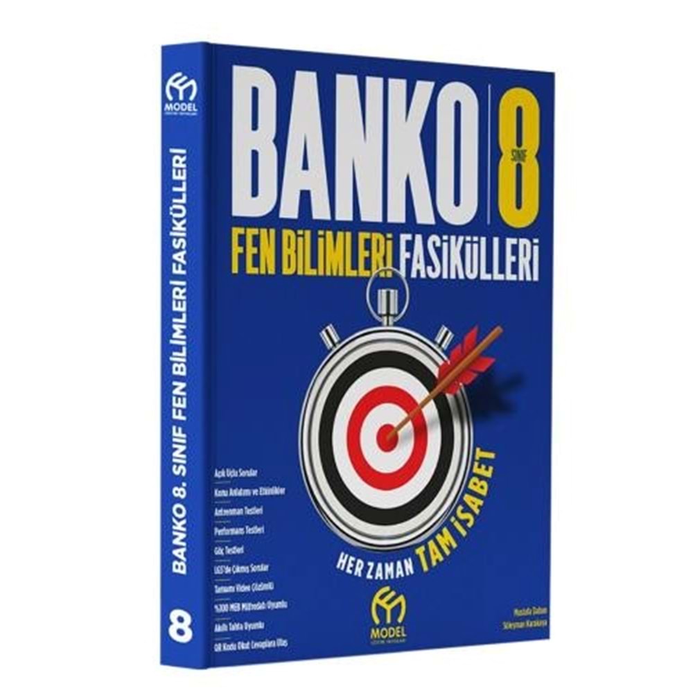 8.Sınıf Banko Fen Bilimleri Fasikülleri