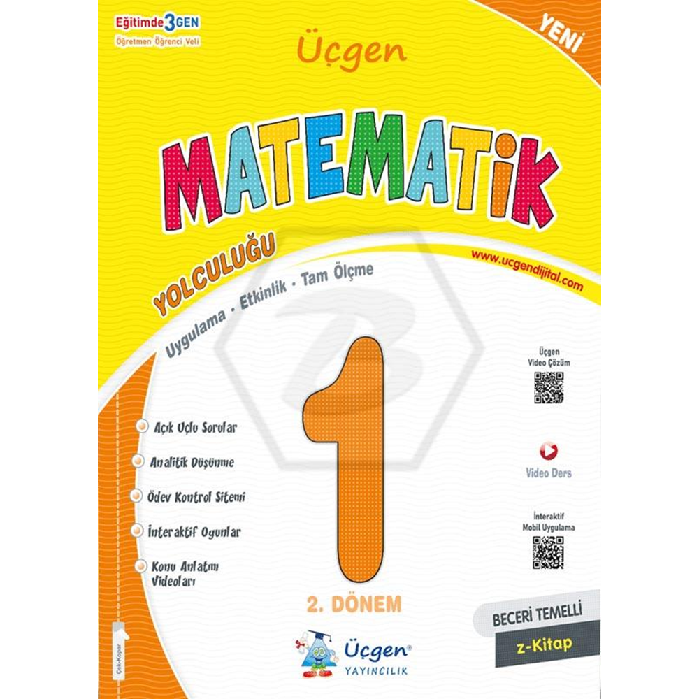 1.Sınıf Beceri Temelli Matematik Yolculuğu-2.Dönem