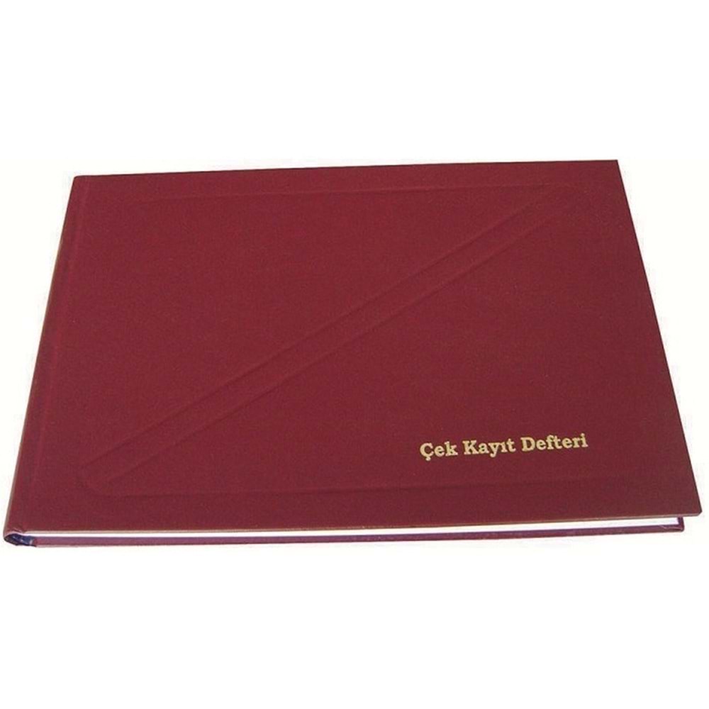 Dilman Çek Kayıt Defteri 17x24 Ciltli