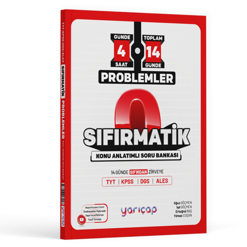 Yarıçap Tyt Sıfır Mat KASB 4*14 Problemler