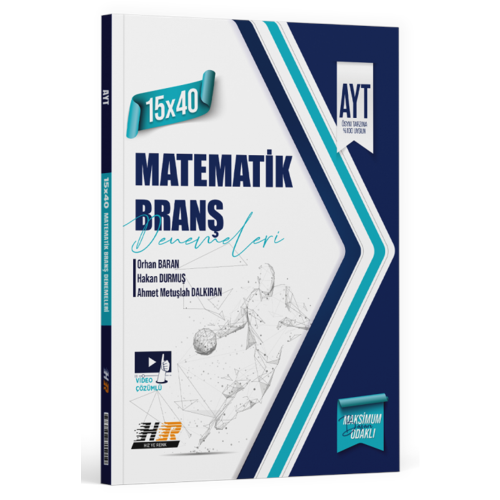 Yks Ayt Hız Ve Renk Deneme (15*40) Matematik - 26