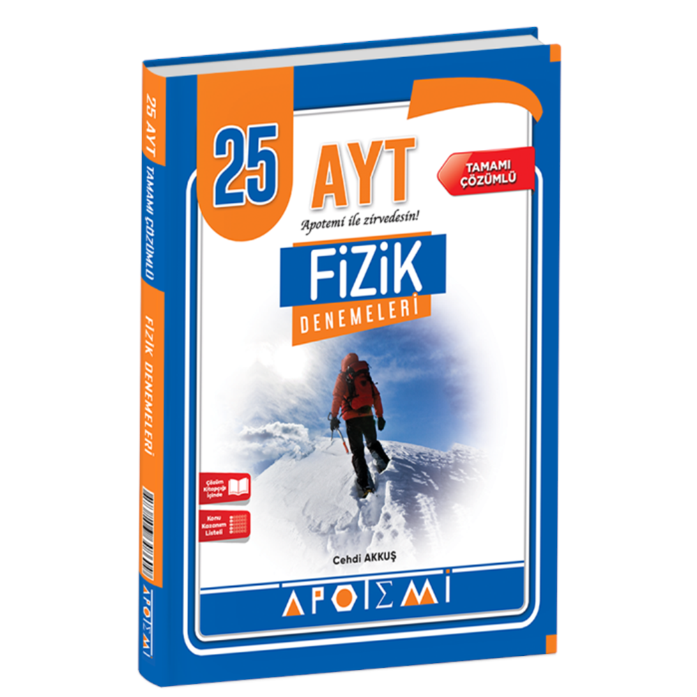 Apotemi Yks Ayt Deneme 25 Lİ Fizik