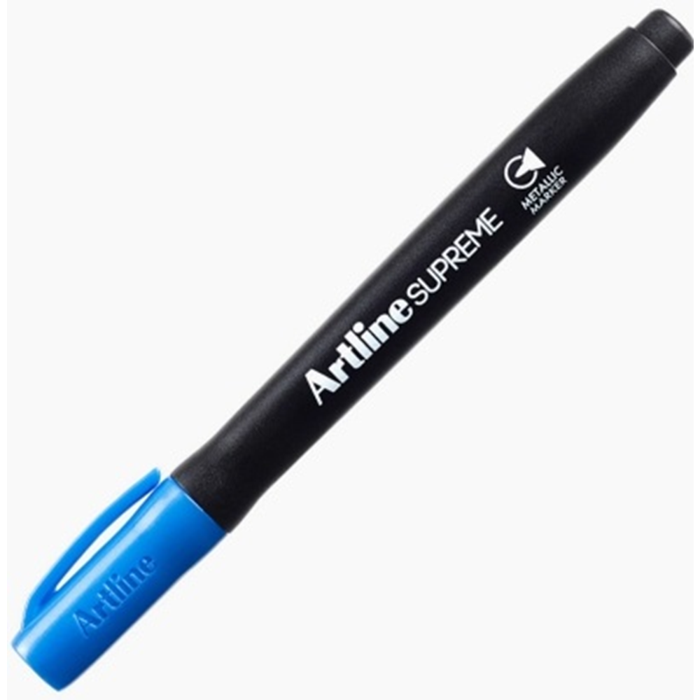 Artline Supreme Metalik Markör 1.0 MM Uç Metalik Mavi