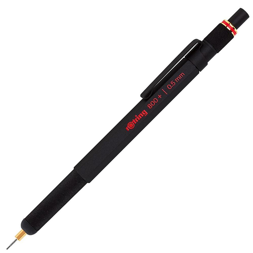 Rotring İki Fonksiyonlu Kalem 800+ 0.5 MM Siyah