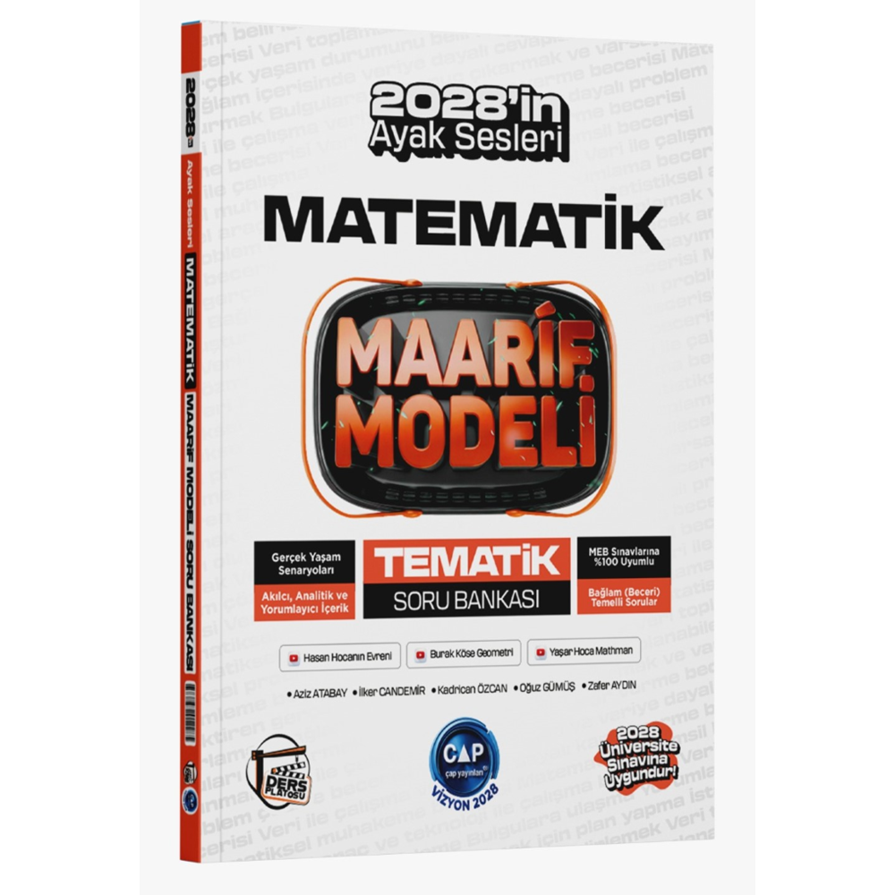 Çap Ünihaz.Maarif Tematik S.B. Matematik 2026