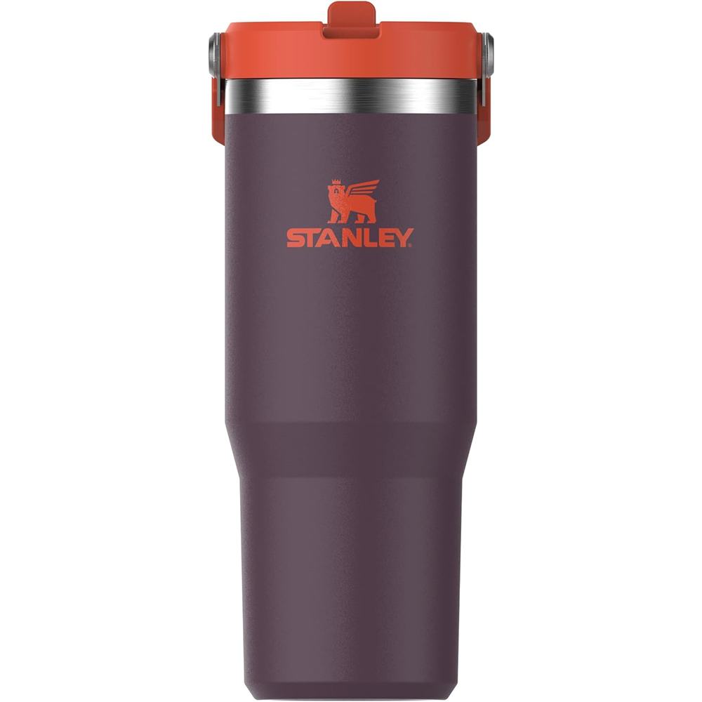 Stanley Termos Pipetli The İceflow Flip Straw 0.89 LT. Mor Turuncu