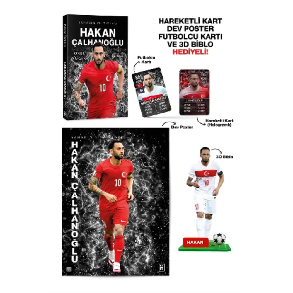 Hakan Çalhanoğlu-Sahanın Yıldızları 3D Biblo Hediyeli