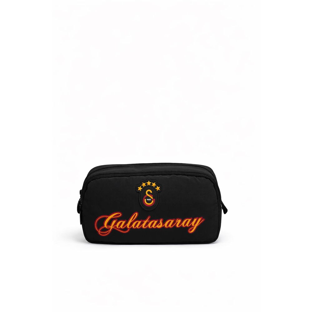 26504 Galatasaray 5 yıldızlı Sıyah Kalem Çantası 26504