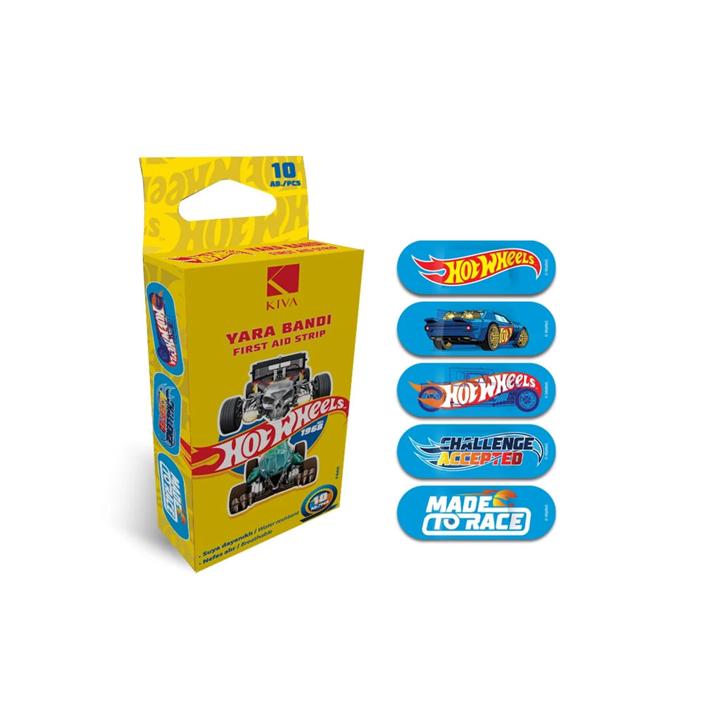 Hotwheels Yara Bandı 10 LU