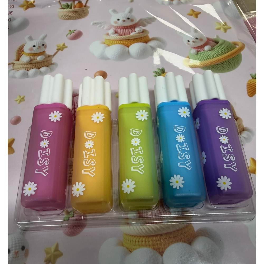 F1422 Fosforlu Markör - Daisy Pastel Pembe