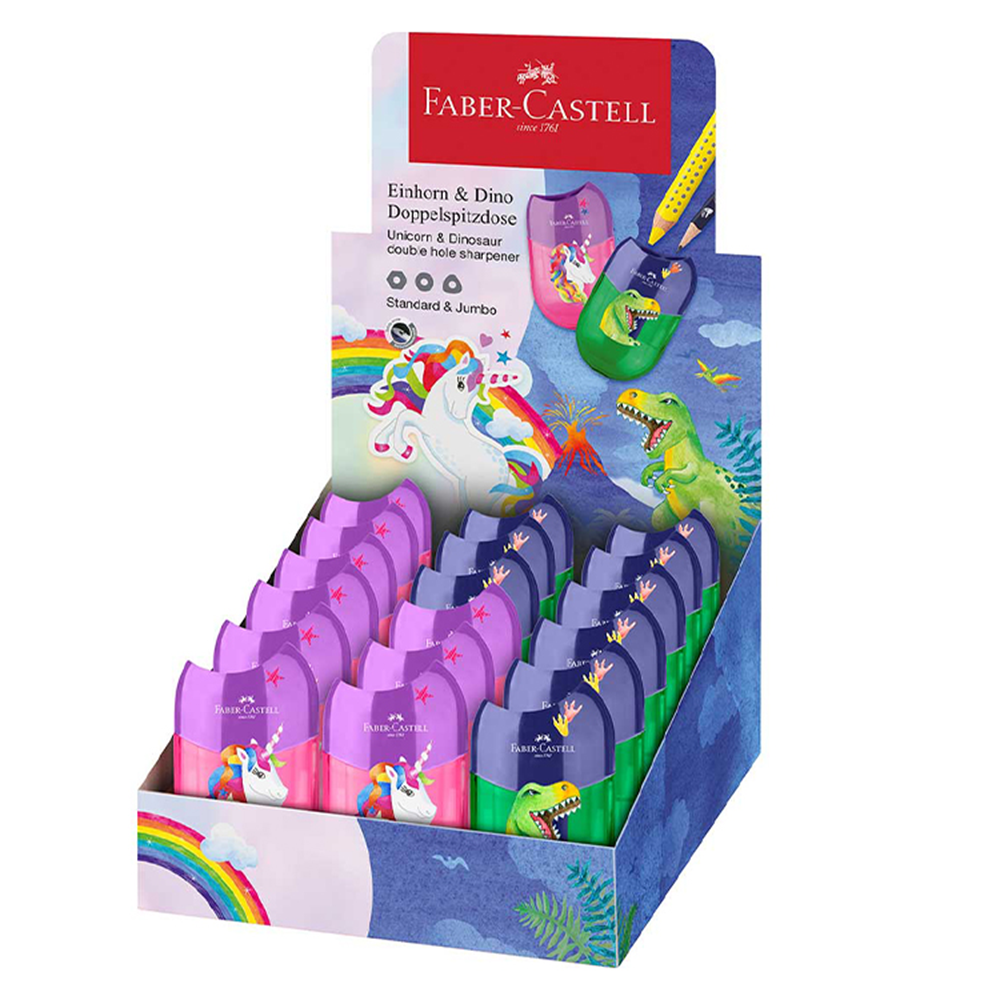 Faber Castell Apple D&U Çift Hazneli Kalemtıraş