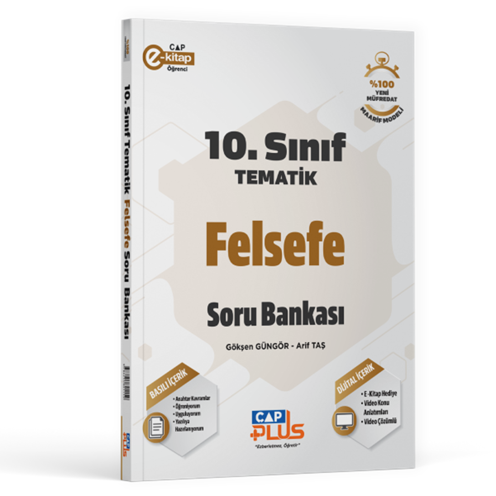 Çap 10.Sınıf Plus Maarif S.B. Felsefe