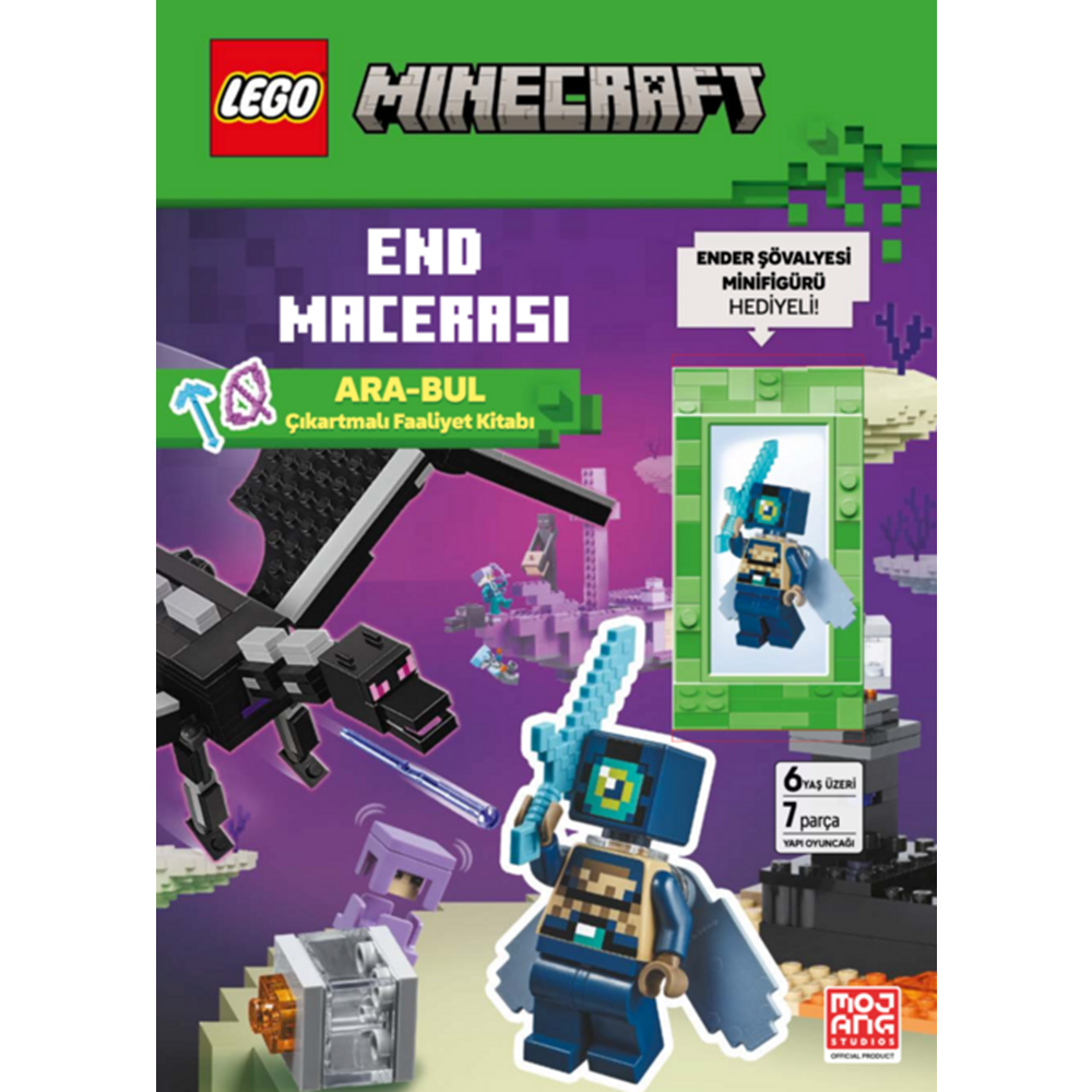 Lego End Macerası Ara-Bul Çıkartmalı Faaliyet Kitabı(Mini Figür Hediyeli)