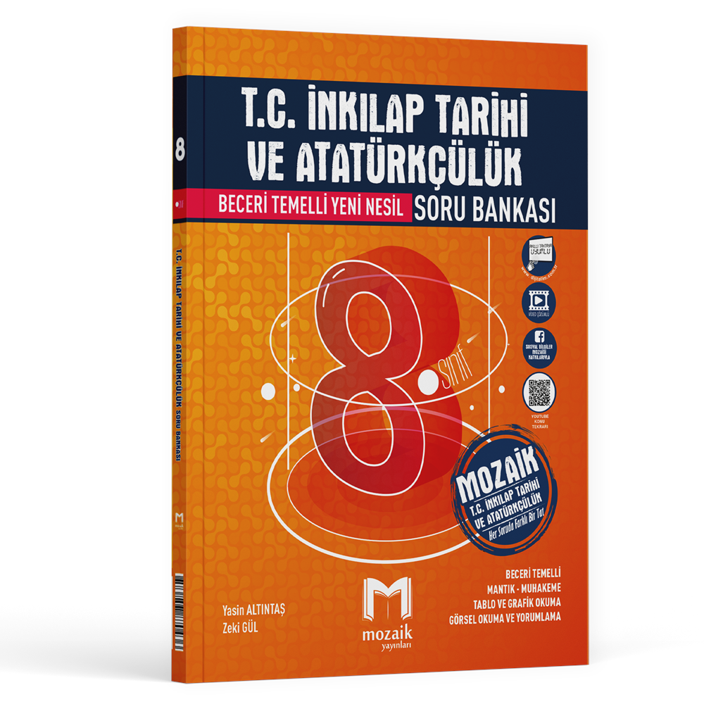 8.Sınıf Mozaik S.B. İnkılap Tarihi - 2024-25