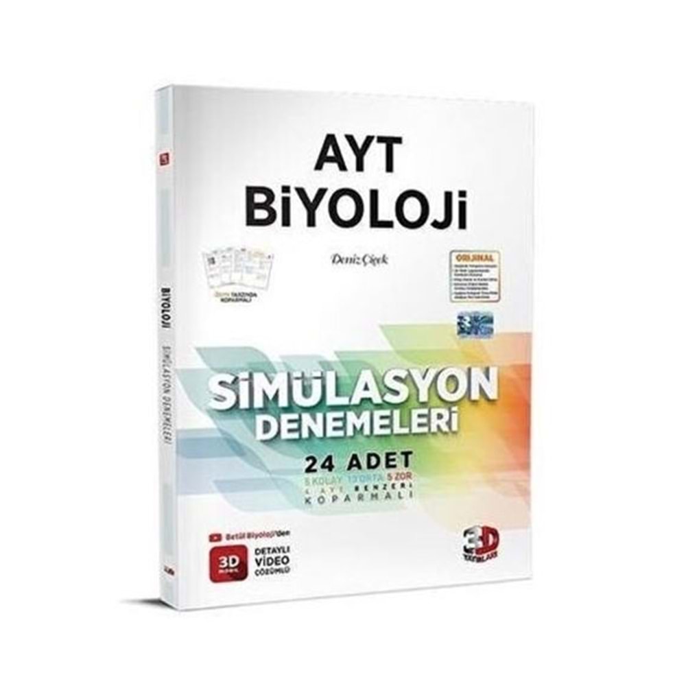 Ayt 3D Sim. Biyoloji Denemeleri