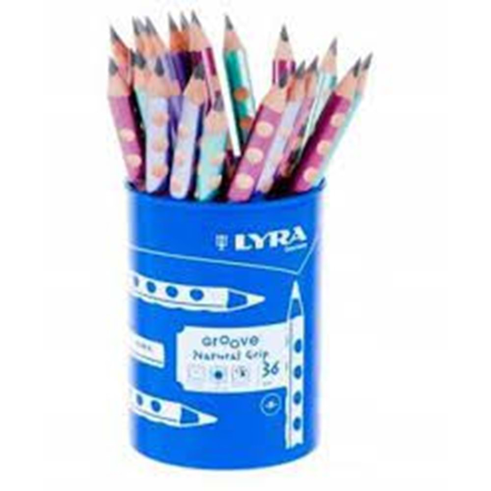 Lyra Grovee Jumbo Graphite B Cup Rp36 Metalik Kurşun Kalem