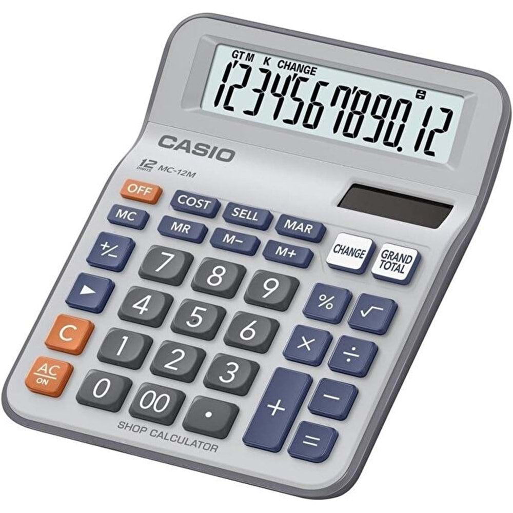 Casıo Mc-12M-W-Dp Hesap Makinesi Desktop