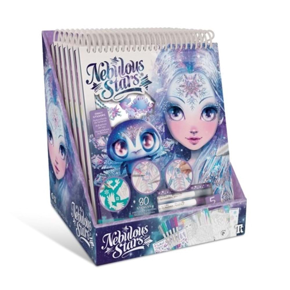Taros Nebulous Stars-11122 Creative Sketchbook - İceana - Geometric Crystal Pages