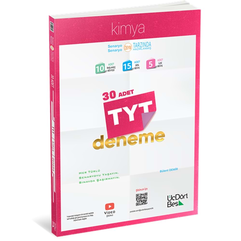 2024 Tyt Kimya 30 Deneme