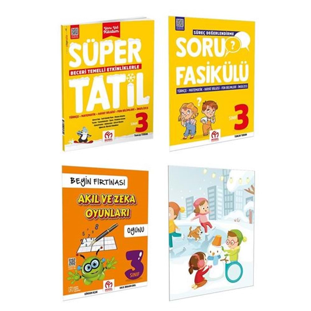 3.Sınıf Süper Yarıyıl Tatil Seti