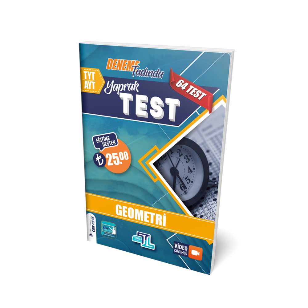 Tümler Yks Tyt Ayt Yaprak Test Geometri - 2023-24