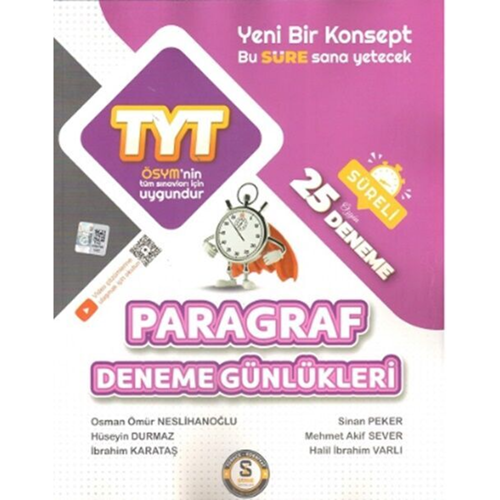 Süre Tyt Paragraf 25 li Deneme Günlükleri
