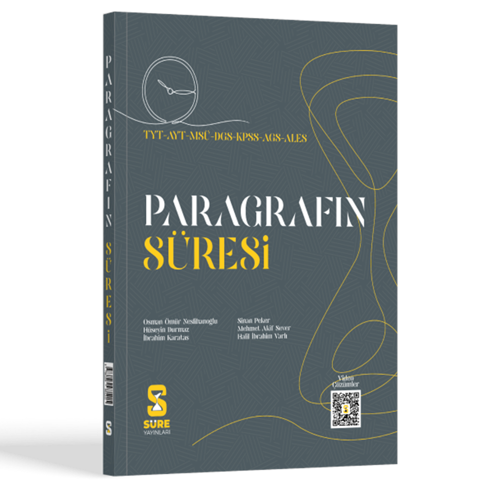 Süre Tyt Ayt S.B. Paragraf - 2024-25