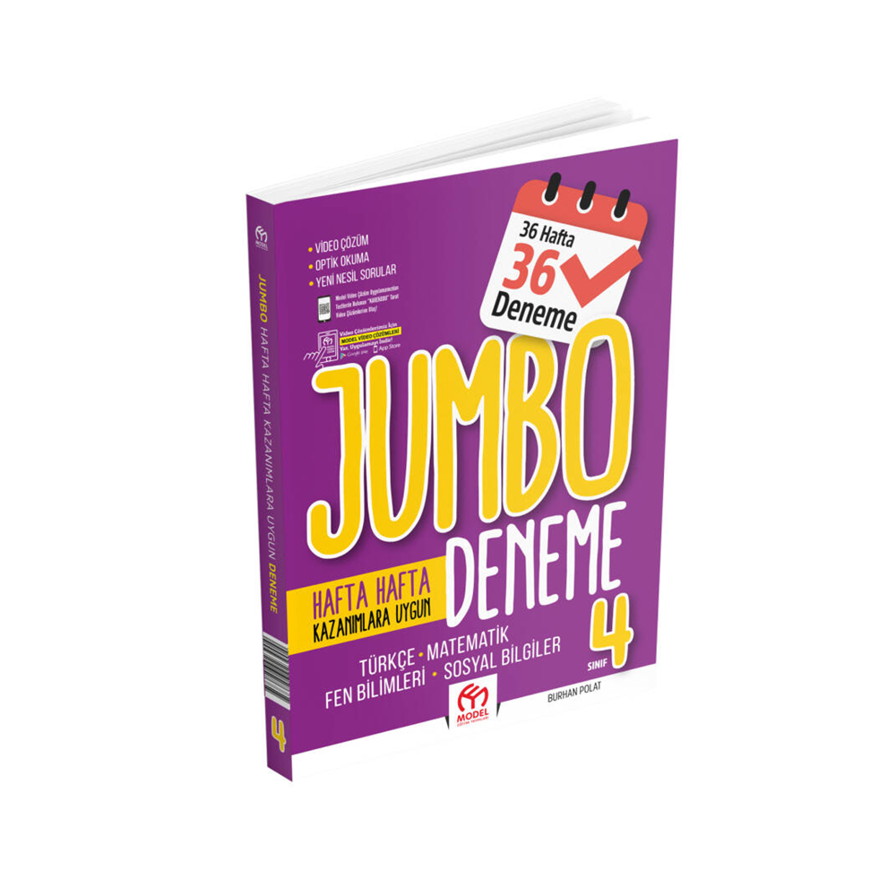 4.Sınıf Jumbo Tüm Dersler Deneme