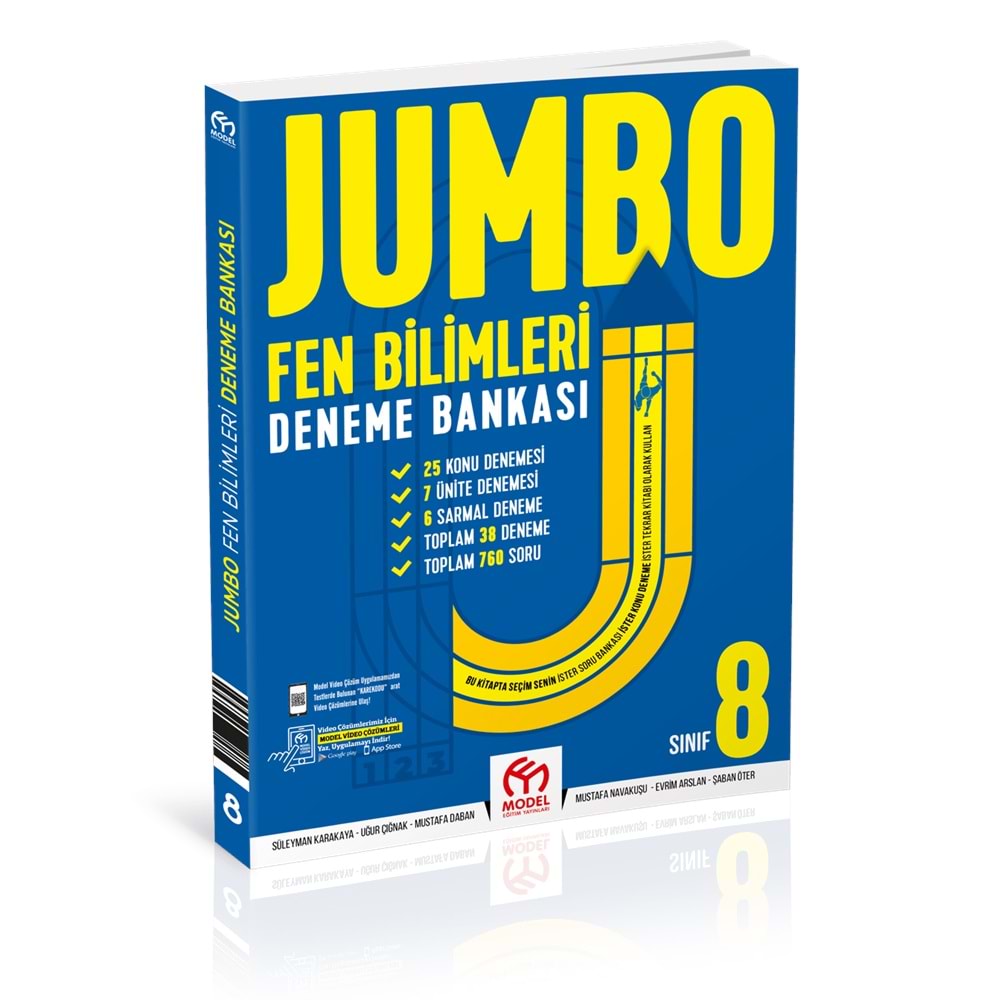 8.Sınıf Jumbo Fen Bilimleri Deneme Bankası