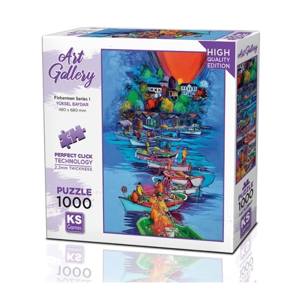 Ks Games Puzzle 1000 Parça Fishermen Series 1