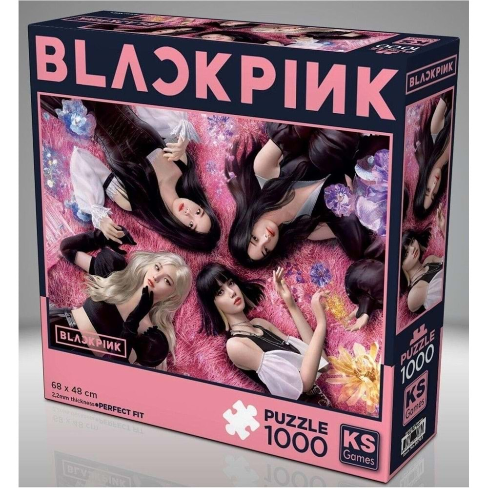 Ks Games Puzzle 1000 Parça Black Pink