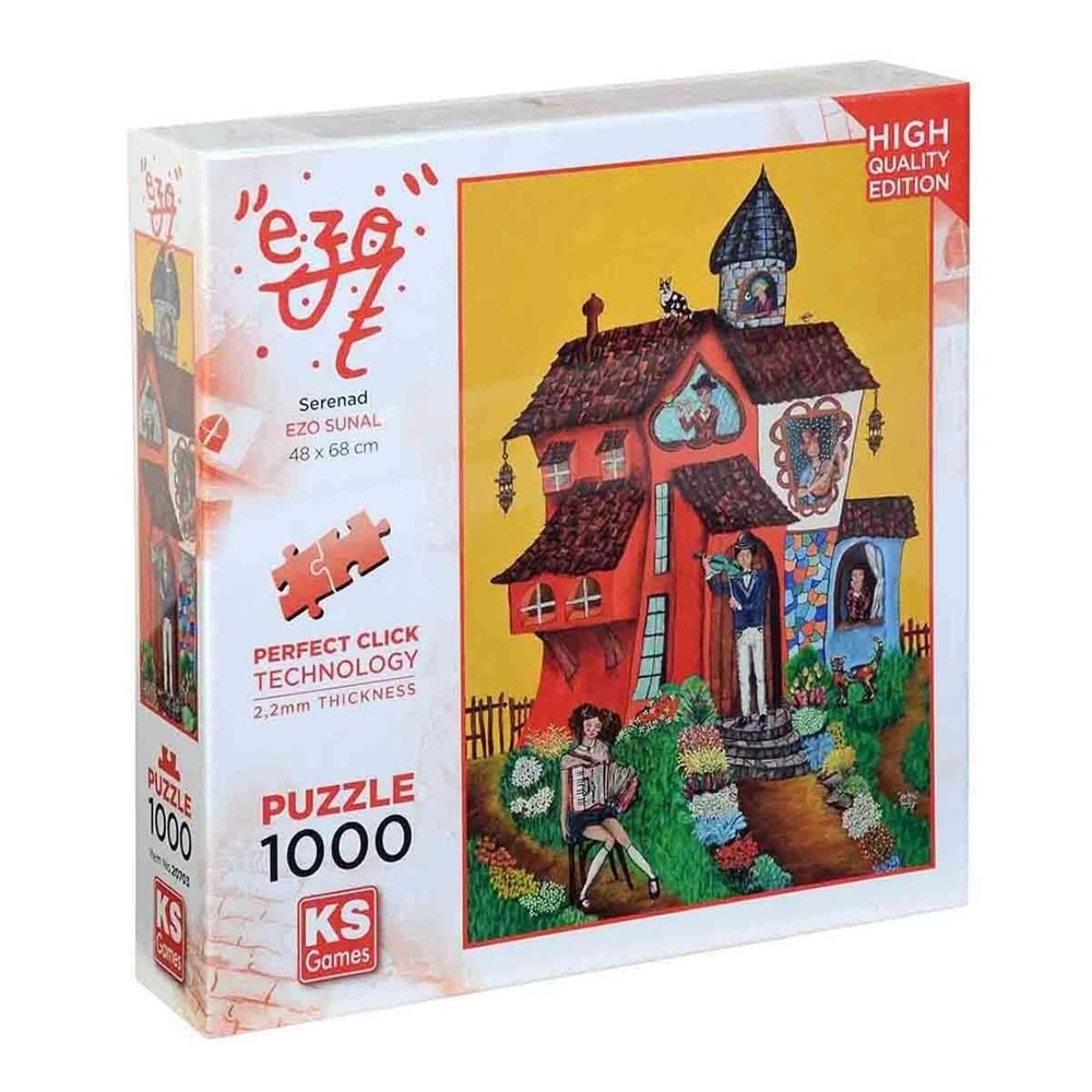 Ks Games Puzzle 1000 Parça Serenad