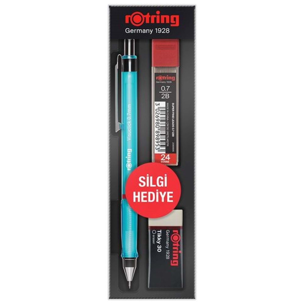 Rotring Versatil Visuclick 0.7 Okul Seti Mavi