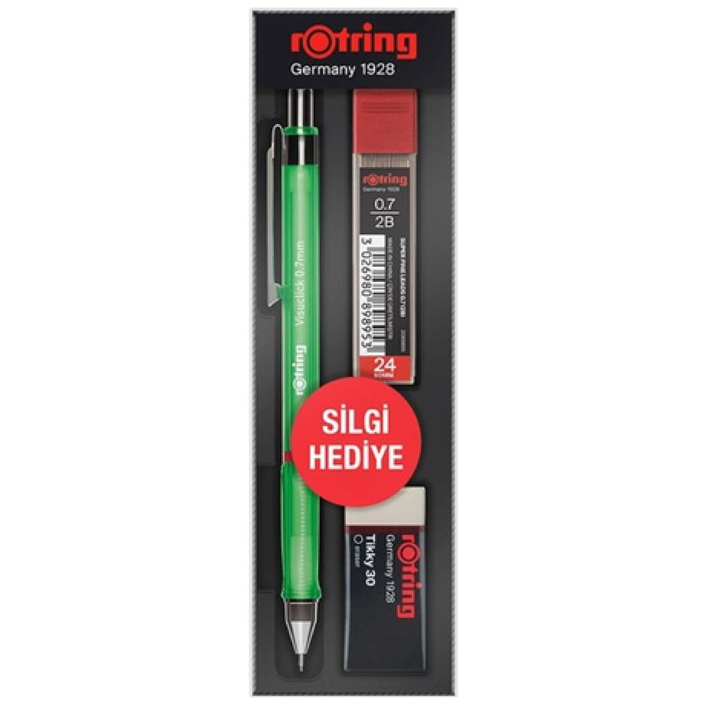 Rotring Versatil Visuclick 0.7 Okul Seti Yeşil