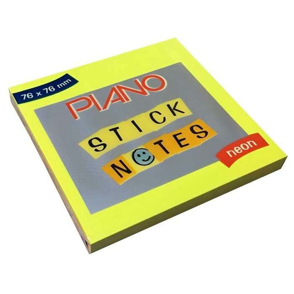 Piano Post-İt 76*76 Neon Sarı