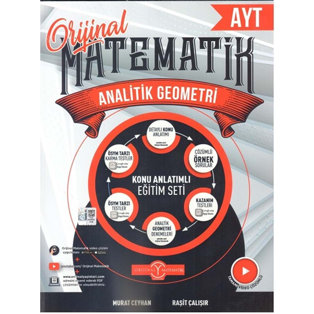 Orijinal Yks Ayt Ka.Sb. Analitik Geometri - 24-25