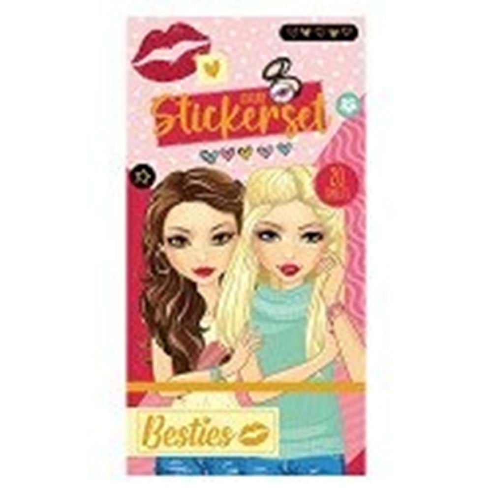 Taros Besties Luxury Sticker Defter 23X12 Cm 20 Yaprak