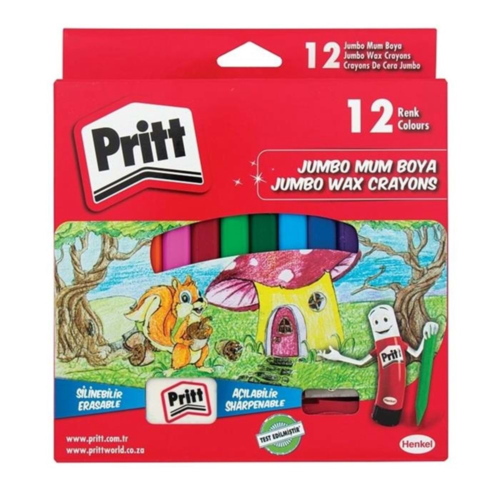 Pritt Jumbo Mum Boya 12 Renk