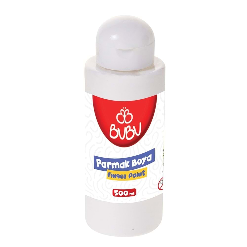 Bu-Bu Parmak Boyası 500 Gram (Tüp) Beyaz