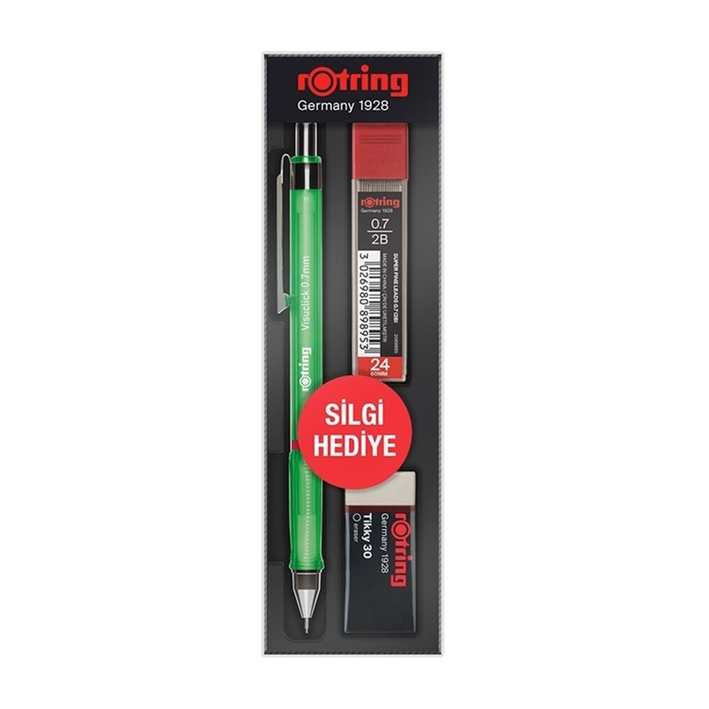 Rotring Versatil Visuclick 0.7 Mm Okul Seti Opak Yeşil