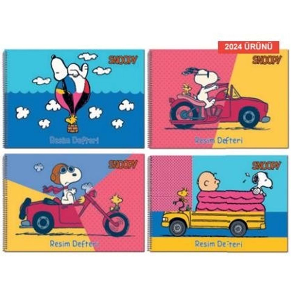 Gıpta Resim Defteri Snoopy 25X35 Sp. 15 Yaprak