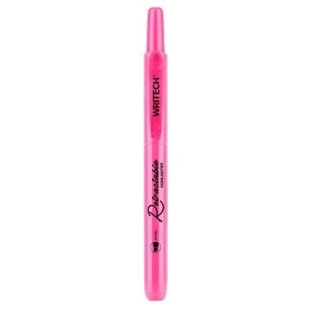 Writech W-805S Basmalı Fosforlu Kalem Neon Pembe