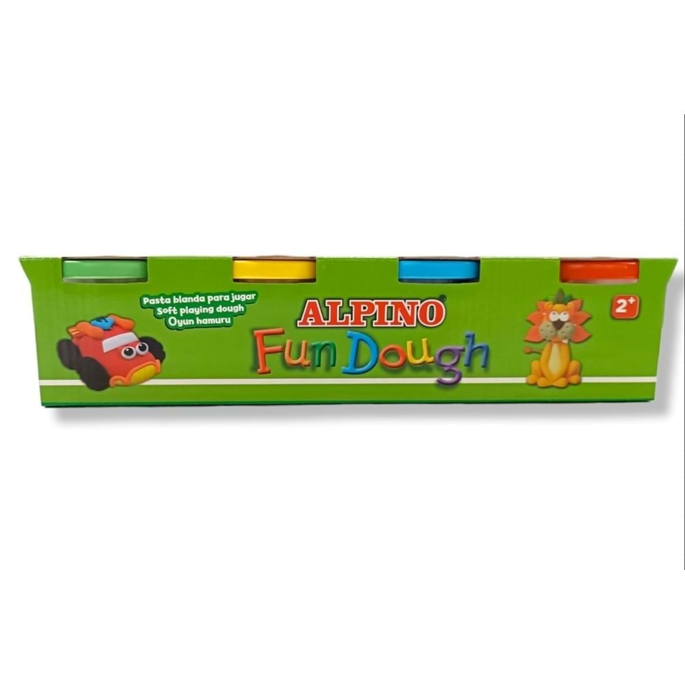 Alpino Fun Dough 4 Renk Oyun Hamuru Dp-000401