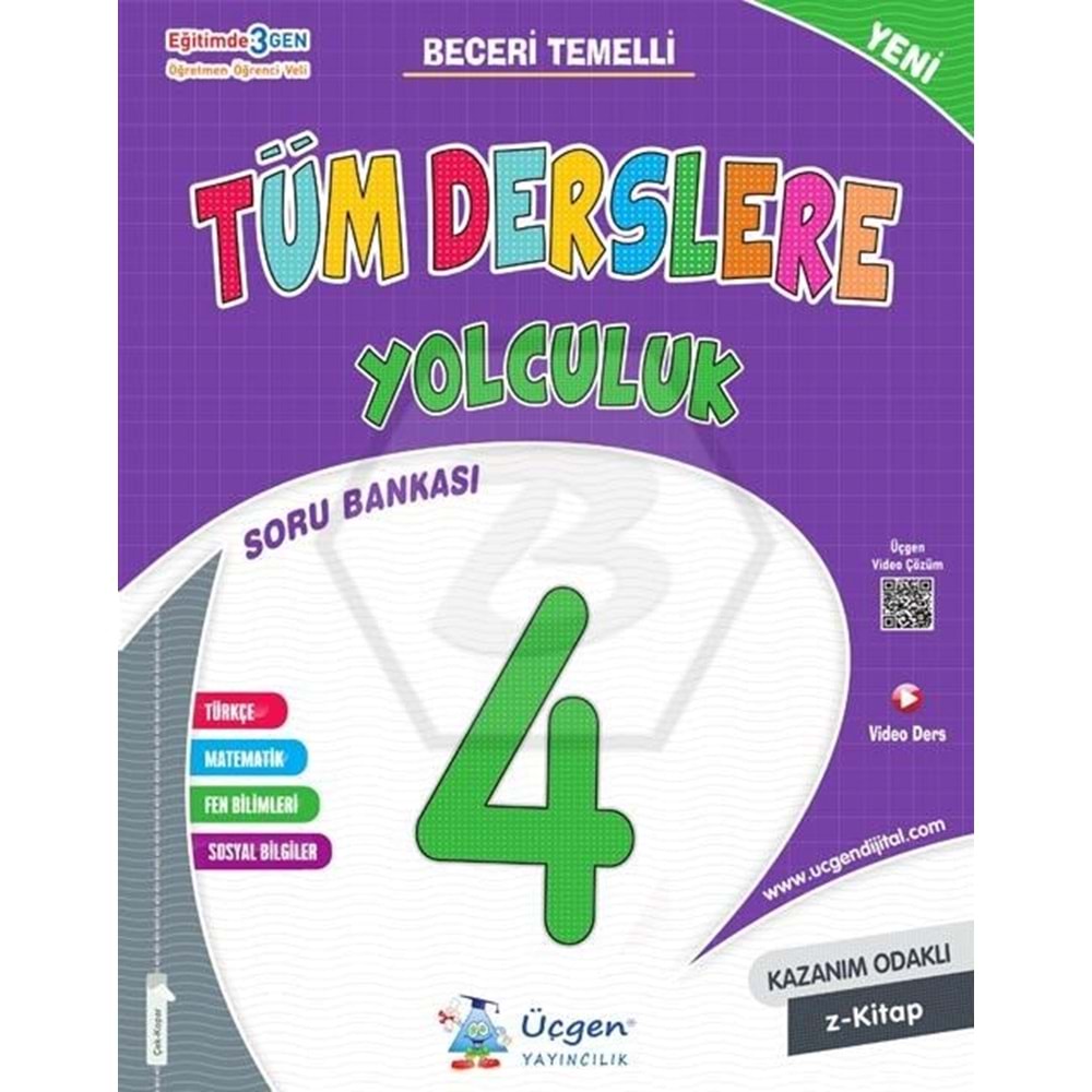 4. Sınıf - Tüm Derslere Yolculuk