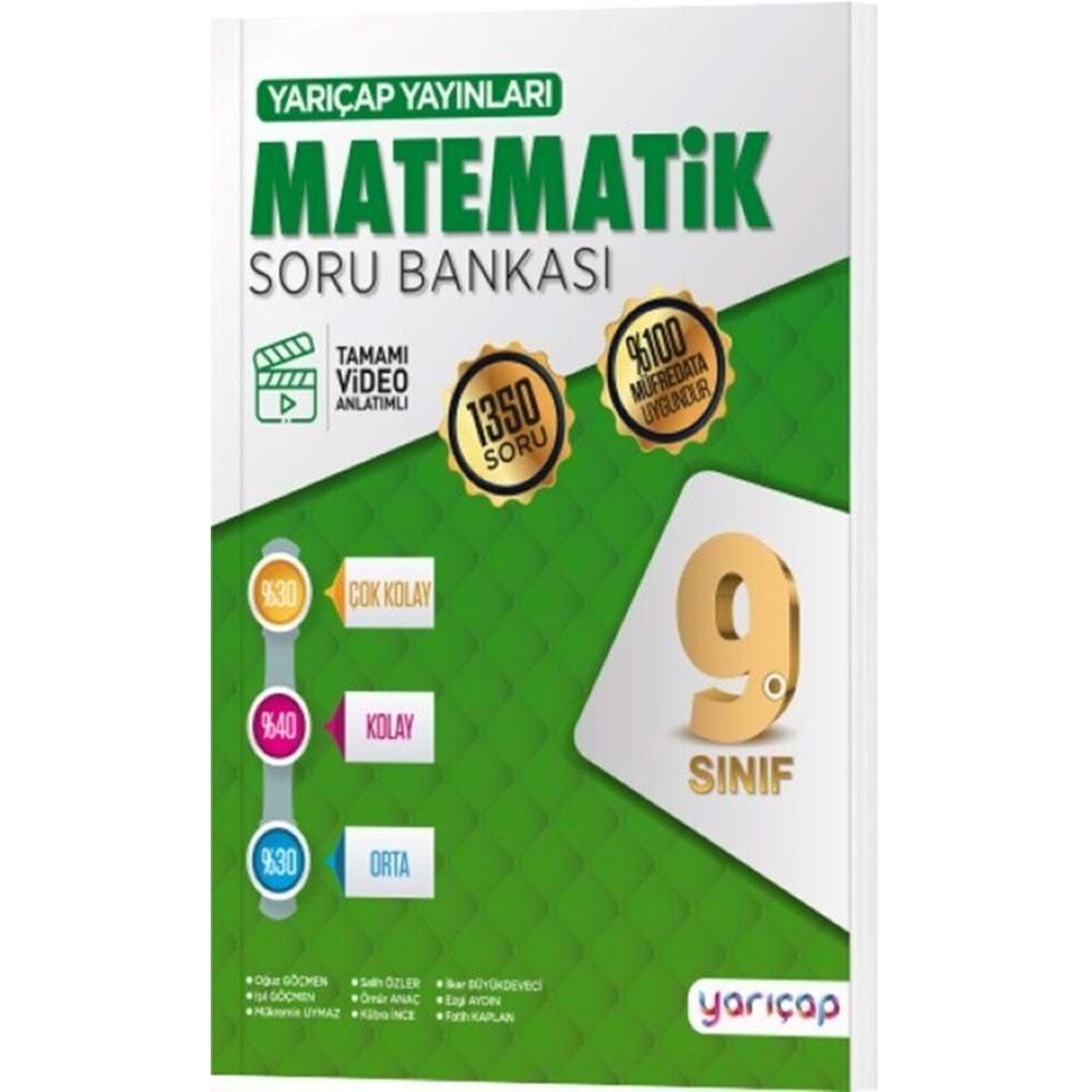 Yarı Çap 9.Sınıf S.B. Matematik - 2024-25