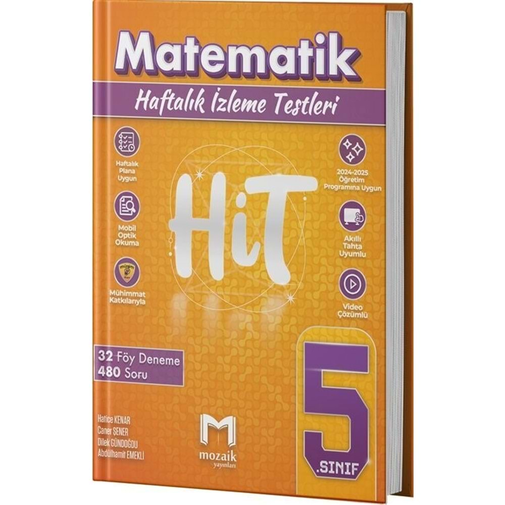 Mozaik Yayınları 5. Sınıf Matematik HİT 32 Deneme