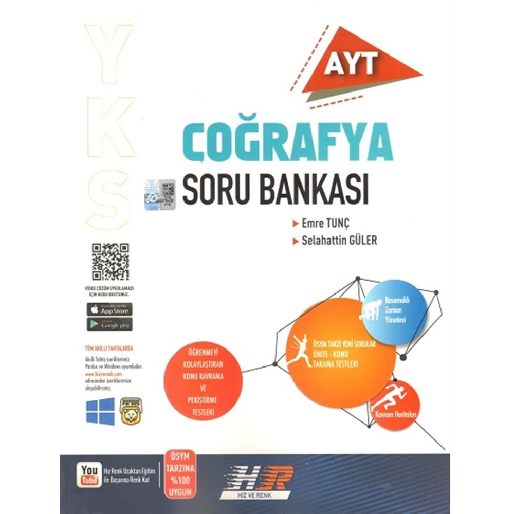Yks Ayt Hız Ve Renk S.B. Coğrafya - 2025-26